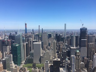 aerial view of city