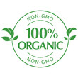 100% Organic Seal - NON-GMO