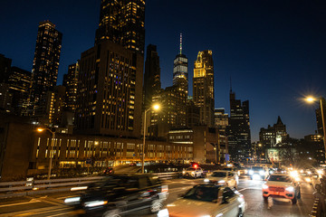 Canvas Print - Cars in motion