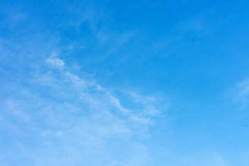 Wall Mural - blue sky with clouds, background, copy space