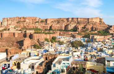 Wall Mural - Mehrangarh Fort , Jodhpur. Rajasthan, India