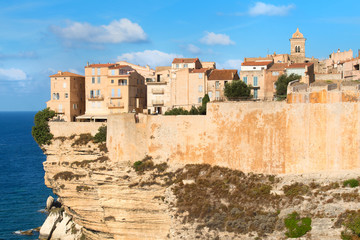 Wall Mural - Bonifacio at island Corsica