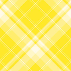 Seamless pattern in great bright yellow colors for plaid, fabric, textile, clothes, tablecloth and other things. Vector image. 2