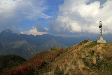 Monte Croce di Muggio, Mt. Muggio, Bergamasque Alps, Italy