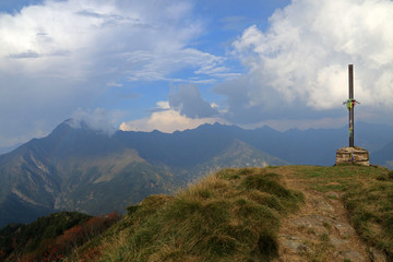 Monte Croce di Muggio, Mt. Muggio, Bergamasque Alps, Italy