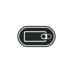 Aufkleber - Tin cans icon vector sign isolated for graphic and web design. Tin cans symbol template color editable on white background.