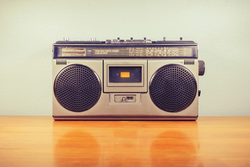 Retro Portable Radio