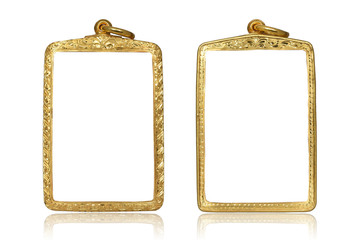 set of golden frames