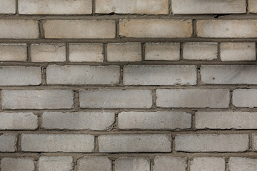 Wall Mural - background of surface of white brickwork