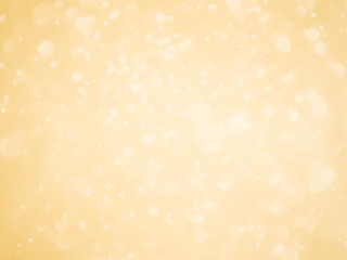 Wall Mural - Golden background with soft bokeh lights.
