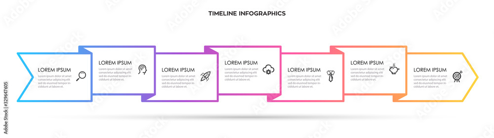 Vector infographic template Stock Vector | Adobe Stock