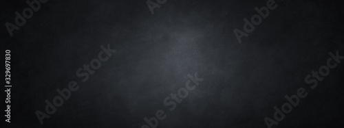 Fotografía Black background with paper or old vintage chalkboard texture illustration for w
