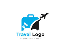 Travel Logo Icon Design Vector