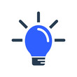 Brainstorming, idea icon