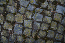 Background Image Of Detailed Texture Of Old Paving Stones