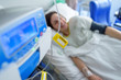 © Jonás Torres - Etiqueta amarilla epidural en hospital
