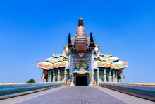 Wat Ban Rai Luang Pho Khun Parisutha,Dan Khun Thot, Nakhon Ratchasima, Thailand. Tourist Can Take Photography