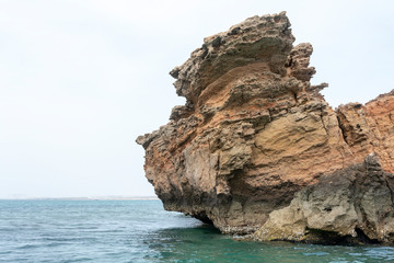 Wall Mural - rock and sea