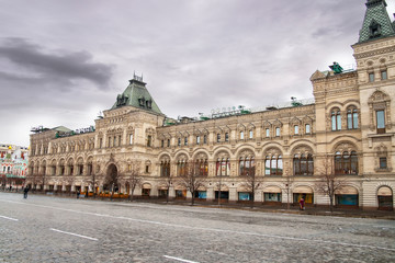 Canvas Print - Red square in Moscow