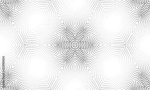 Abstract pattern of many do...