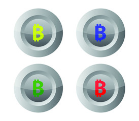 Poster - bitcoin icon