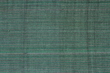 Thai Traditional Green Woven Fabric For Background Design