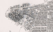 New York city map aerial view. grey minimal design. 3D Rendering