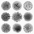 © PremiumGraphicDesign - FERROFLUID MAGNETIC ABSTRACT VECTOR SET
