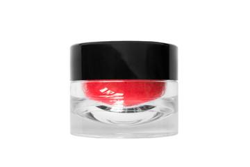 Sticker - Cosmetics jar isolated