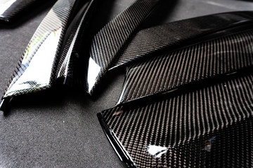 Wall Mural - automotive part product make by carbon fiber composite