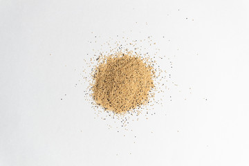 Sticker - amaranth seeds heap isolated on white background