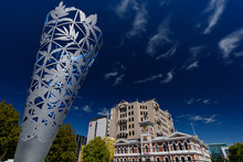 The Chalice Sculpture, Cathedral Square, Christchurch, New Zealand