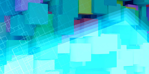 Futuristic Technology Abstract