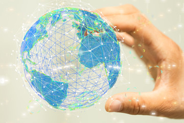 internet net and data digital concept.