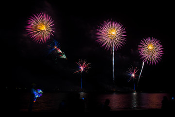 fireworks in pattaya 2020