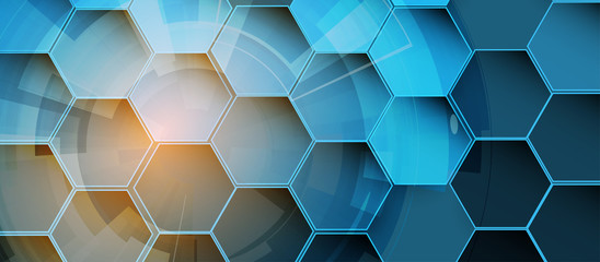 Technology data background, idea of global business solution
