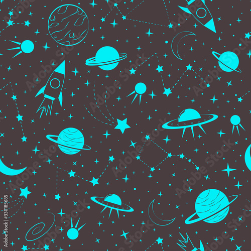 bezszwowe-wektor-wzor-kosmos-ladny-szablon-ze-statku-kosmicznego-rakiety-konstelacji-planet-ksiezyca-nocne-niebo-elementy-kos