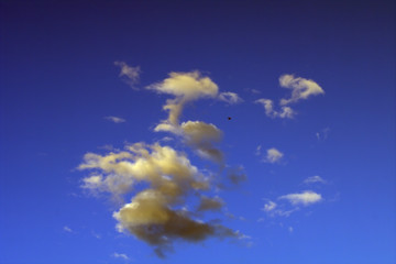 blue sky with clouds,weather, sun, day, air, blue, clouds, nature,light, cloudscape, cloudy, atmosph