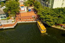 Aerial Photo Water Taxi Fort Lauderdale FL
