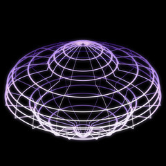 Wall Mural - wire framework