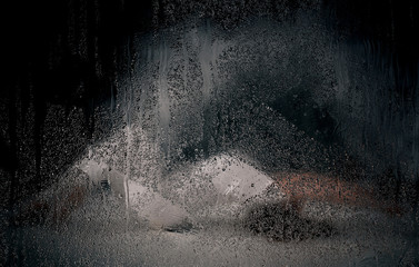 Wall Mural - yoga with powder
