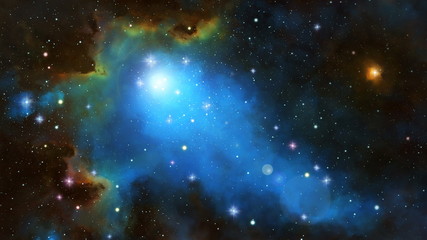 Wall Mural - beautiful galaxy nebula.universe filled with stars, nebula and galaxy.space nebula, for use with pro