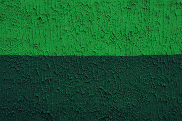 The relief of the cement net in two colors - dark green and light green. Surface in two shades of green