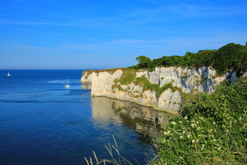 Sticker - Old Harry Rocks cliffs on the southern coast of England