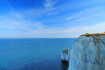 Sticker - Old Harry Rocks cliffs on the southern coast of England