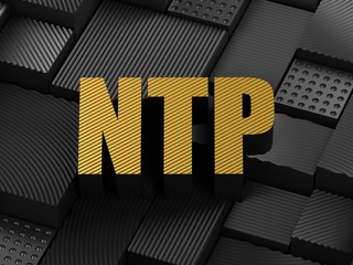 Wall Mural - NTP acronym (Network Time Protocol)