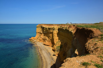 Beautiful view on Black Sea