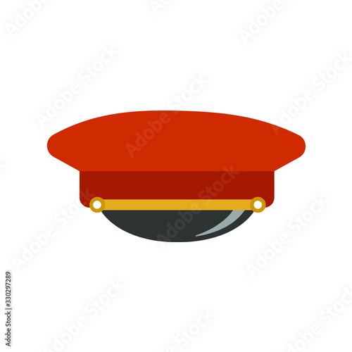 Fotografía isolated, uniform, hotel, vector, illustration, porter, cap, men, professional,