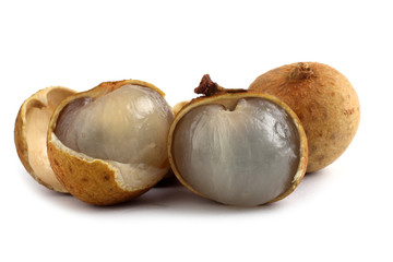 Poster - Longan and peeled longans