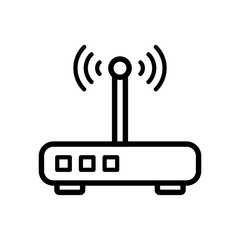 router icon vector template